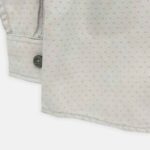 پیراهن آستین بلند پسرانه خال برجسته | 7 رنگ متنوع سایز 6 ماه تا 15 سال جزئیات