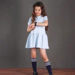 پیراهن جودون دامن چین دار دخترانه