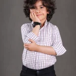 پیراهن چهارخونه