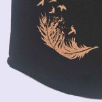 تیشرت آستین کوتاه دخترانه آیه برند 313 جزئیات چاپ لباس بچه گانه