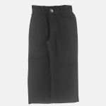 شلوار کتان بگ ساده رنگ مشکی برند 313 لباس بچه گانه