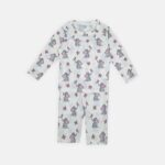 ست راحتی دخترانه طرح فیل و پروانه برند 313 لباس بچه گانه