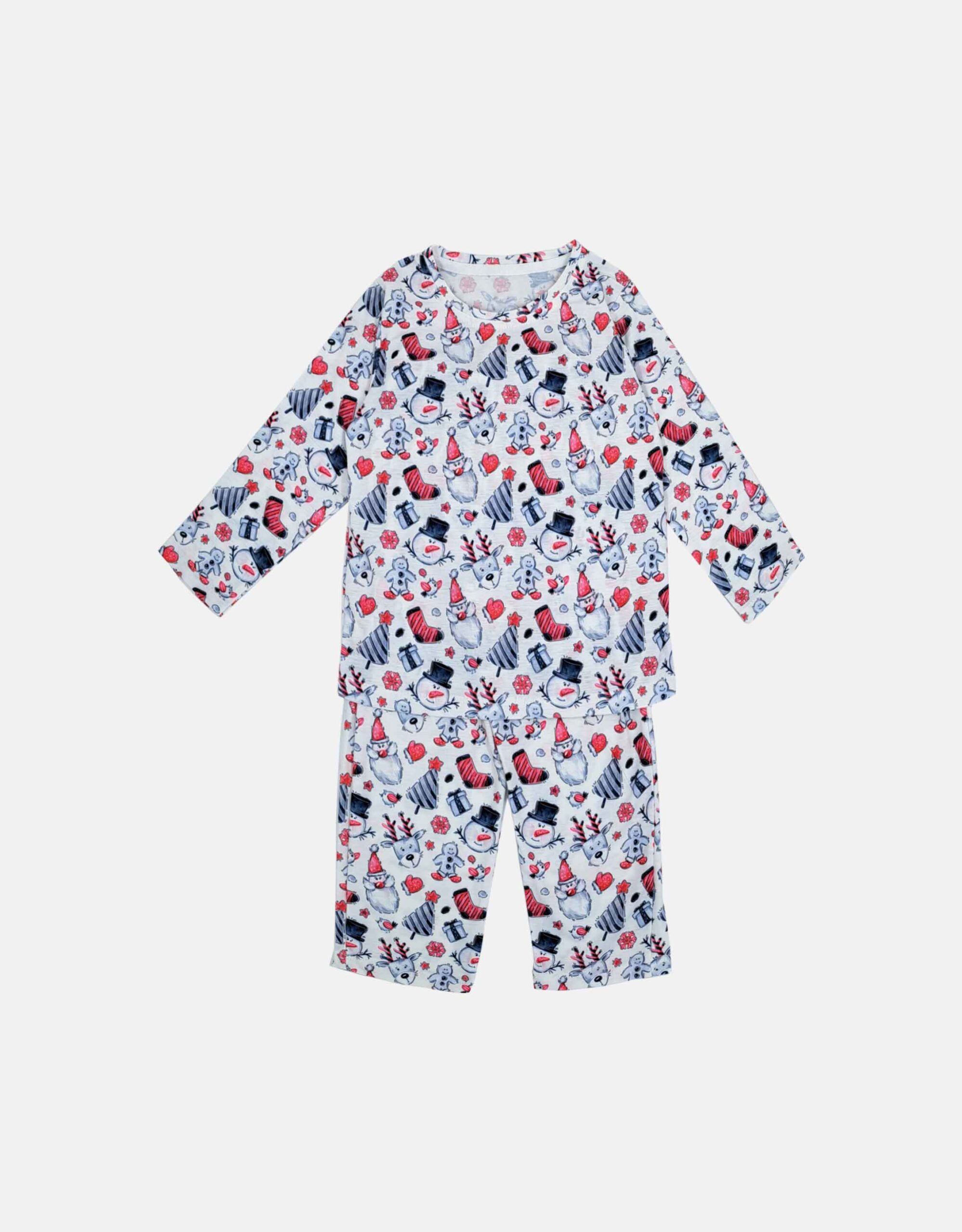 ست راحتی بابانوئل 313 کودک و نوجوان لباس بچه گانه