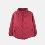 کاپشن گلدوزی دخترانه و پسرانه سارینا برند 313 رنگ زرشکی لباس بچه گانه