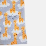 ست راحتی زرافه 313 کودک و نوجوان لباس بچه گانه جزئیات پارچه