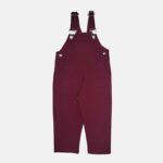 بیلر کتان دخترانه رام رنگ زرشکی برند 313 لباس بچه گانه پوشاک بچه گانه