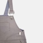 بیلر کتان دخترانه رام رنگ کرم برند 313 لباس بچه بند لباس گانه پوشاک بچه گانه