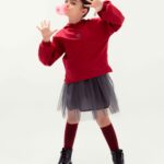 ست هودی و دامن دخترانه استار برند 313 لباس بچه گانه