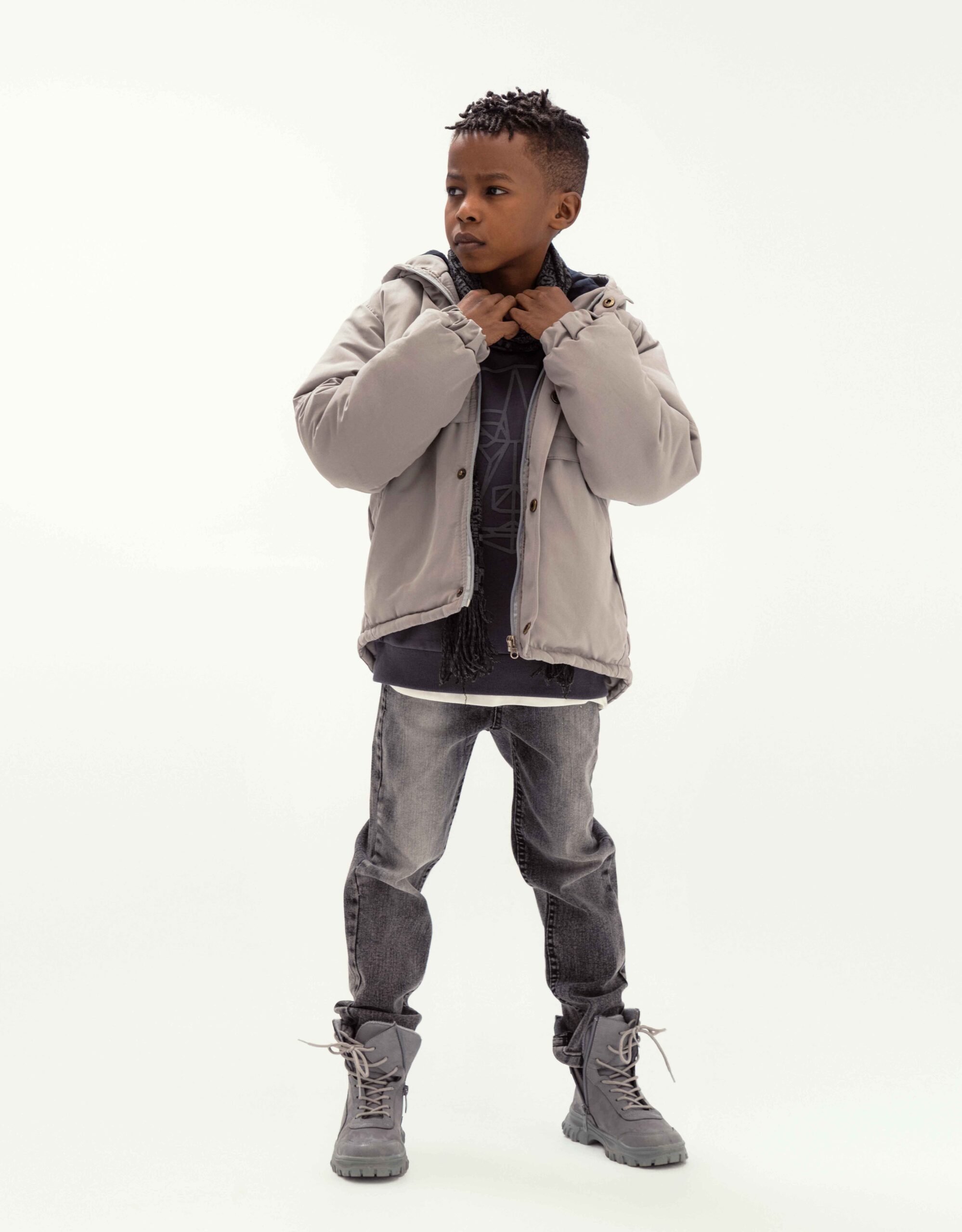 کاپشن ضد آب کاراکو رنگ برند 313 لباس بچه گانه