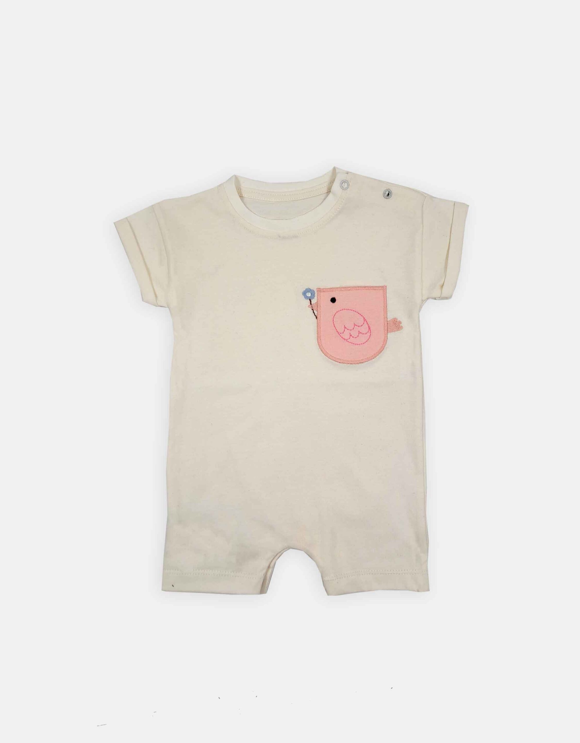 سرهمی نوزادی گلدوزی نیون 313 | لباس بچه گانه