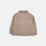 کت پشمی پسرانه آروین 313 |کودک و نوجوان لباس بچه گانه نمای پشت رنگ کرم برند 313