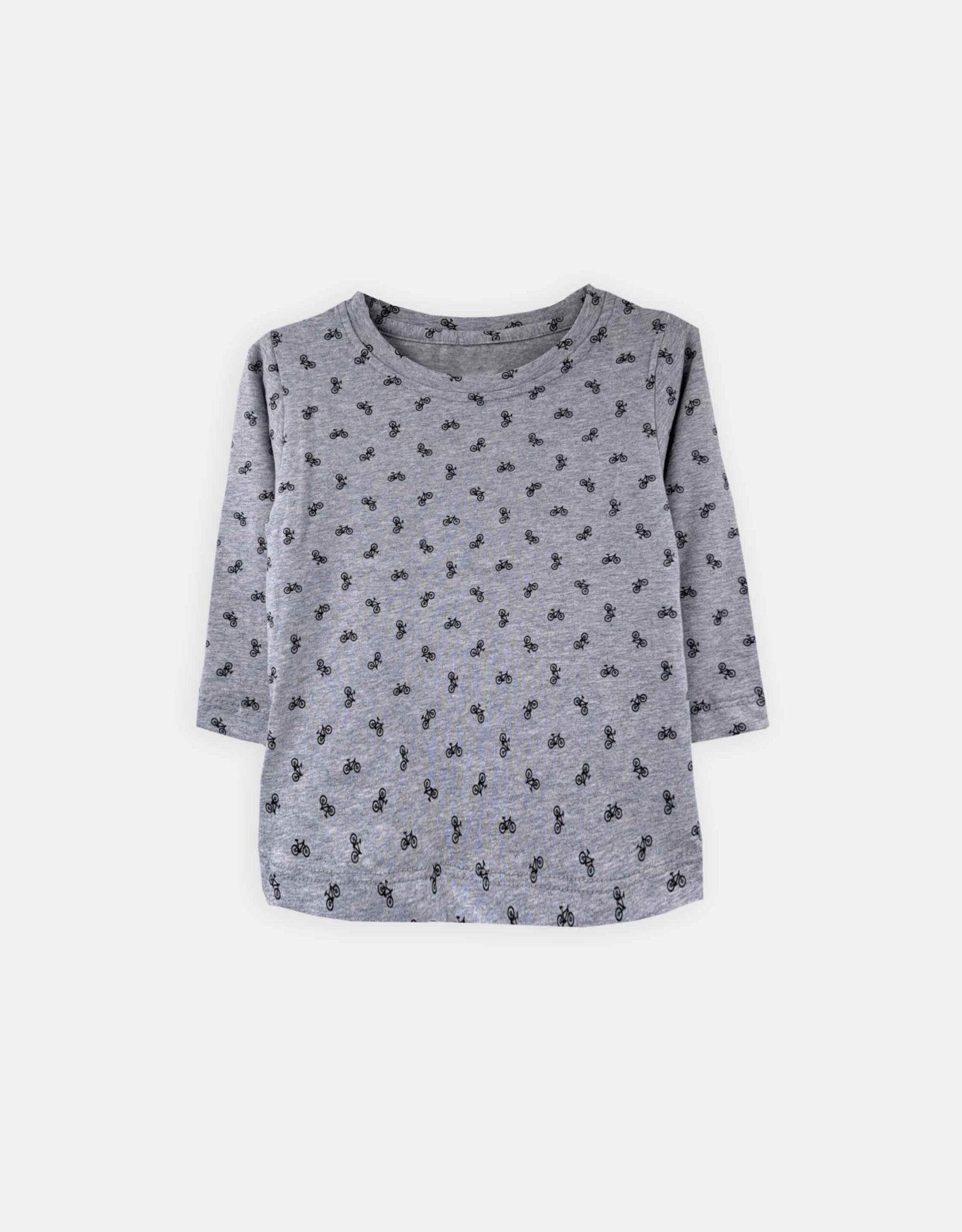 بلیز آستین بلند بچه گانه دخترانه و پسرانه یکرو طرحدار دایان 313 | طرح موتور